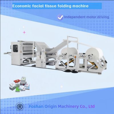 गुणवत्ता  110 meters/min V fold folding machine  with Frequnecy Converter Speed Adjust and Servo Motor Control कारखाना