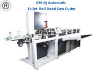 गुणवत्ता 11Kw Toilet Paper Roll Band Saw Cutter / Automatic Cutting Machine फैक्टरी