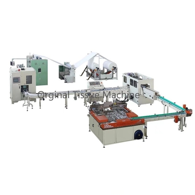 Roots Vacuum Pump And Individual Motors And Frequency Converters Powered Facial Tissue Making Machine