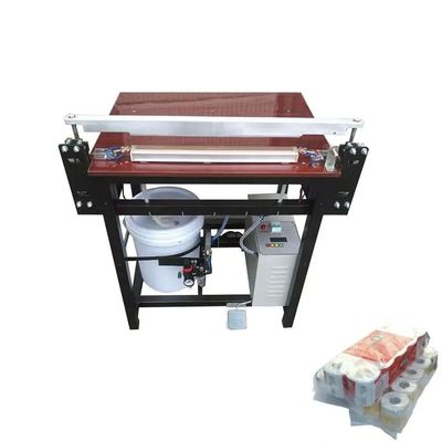 Steel Embossed Toilet Paper Wrapping Machine 10 Tons Weight 150-300mm Cutting Diameter 0.5-0.8 Mpa Air Supply