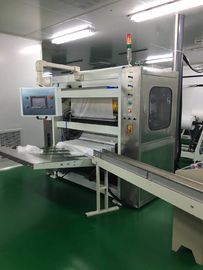 Cream Unit Tissue Paper Production Line V Folded Baby Facial Tissue Folding Equipment