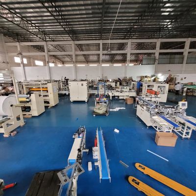 1-10 Tons/day Tissue Paper Production Line With Steam Pressure 0.2-0.8MPa And Vacuum Pressure ≥0.09MPa