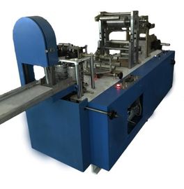 Customized Size Napkin 1/4 Folded Napkin Machine Steel To Paper Embossing With Color Printing