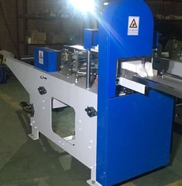 Customized Size Napkin 1/4 Folded Napkin Machine Steel To Paper Embossing With Color Printing