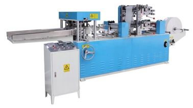 Double Desh High Speed Napkin Folding Machine With Band Saw Blade Cutting