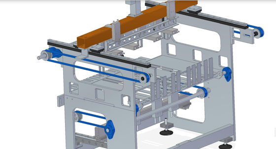 C Fold Vacuum Pump Dinner Napkin Making Machine Automatic Seperation Unit