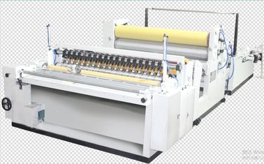 सीमेंस पीएलसी ऊतक पेपर उत्पादन लाइन जेआरटी बिग रोल रिवाइंडिंग मशीन
