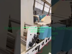 Interfold 1/4 napkin folding machine