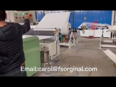 Toilet paper rewinder and automatic band saw